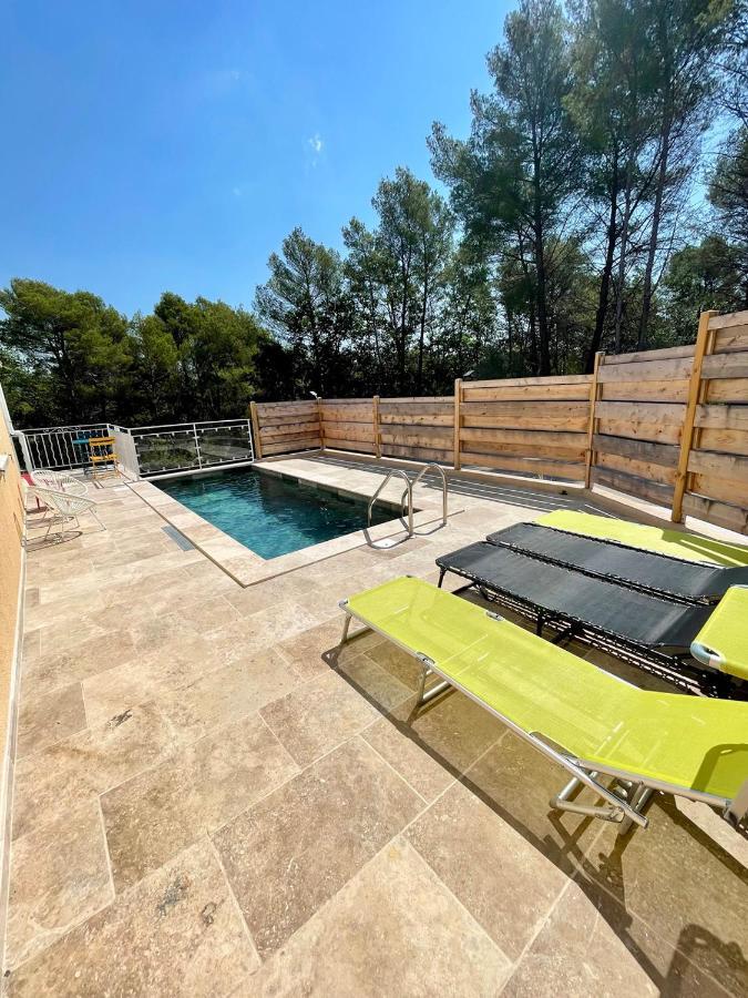 Charmante Maison Climatisee Avec Piscine Draguignan Exteriér fotografie